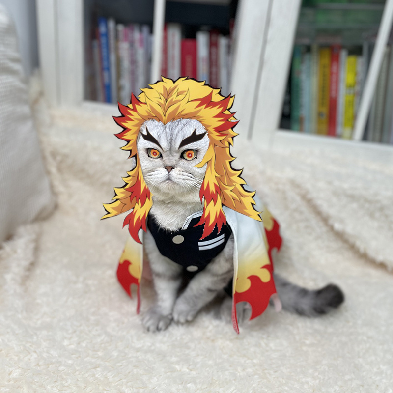 Cosplay Flame Prop - 악마 슬레이어 애완 동물 코스프레 렌고쿠