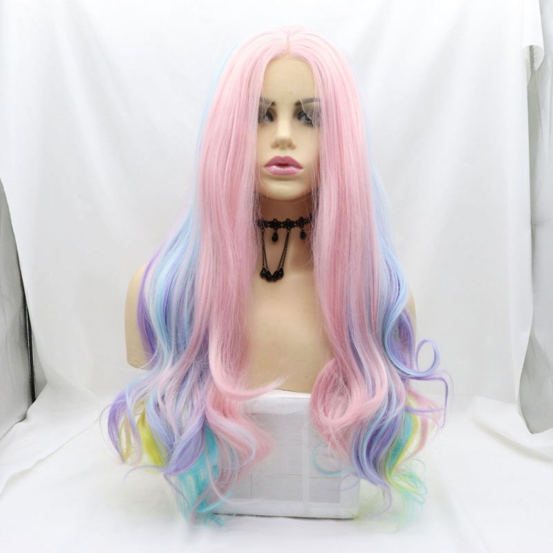 Wig Fiber Net - 손으로 짠 레이스 프론트 할로윈 합성