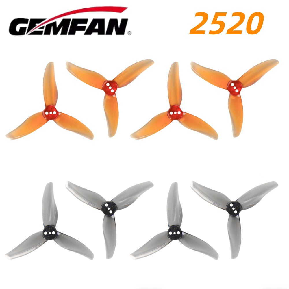 Ekko Cosplay Prop - 4쌍 Gemfan 허리케인 2520 2.5X2X3 3블레이드