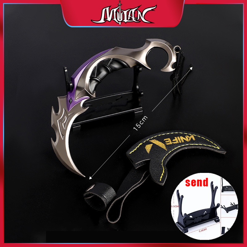 발로란트 EP5 Karambit 금속 공예 모델, 홀스 - Craft Knife Set 리뷰 및 가격