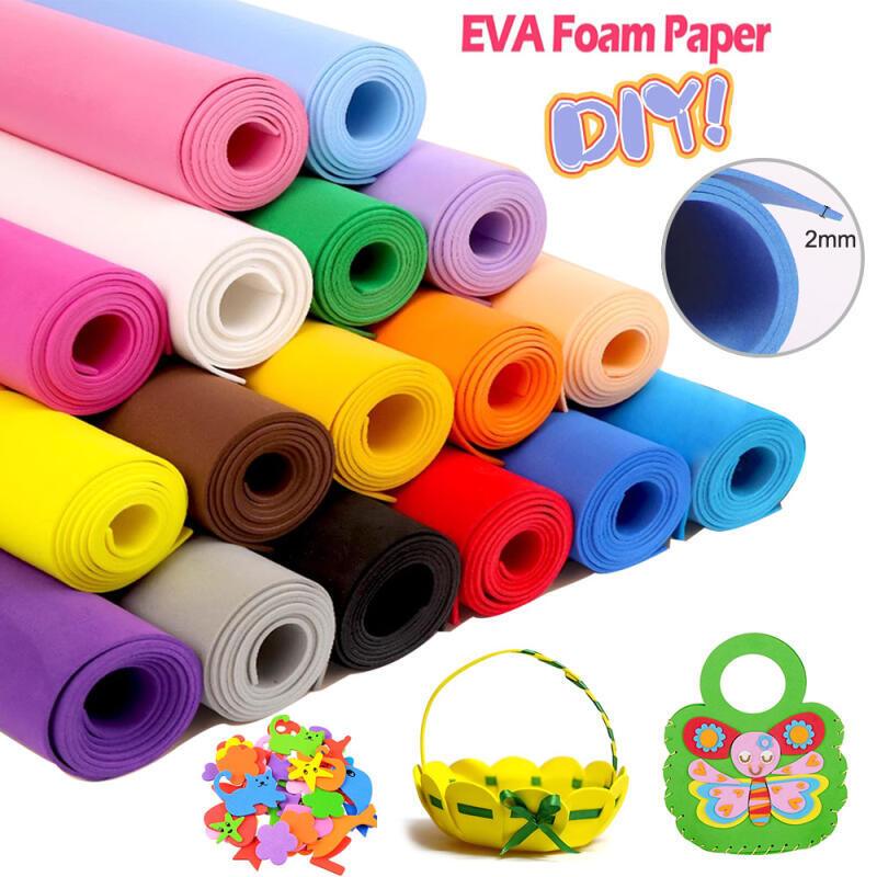 다채로운 EVA 폼 시트 2mm 두께 50x90cm 부 - Cosplay Props Eva Foam 리뷰 및 가격