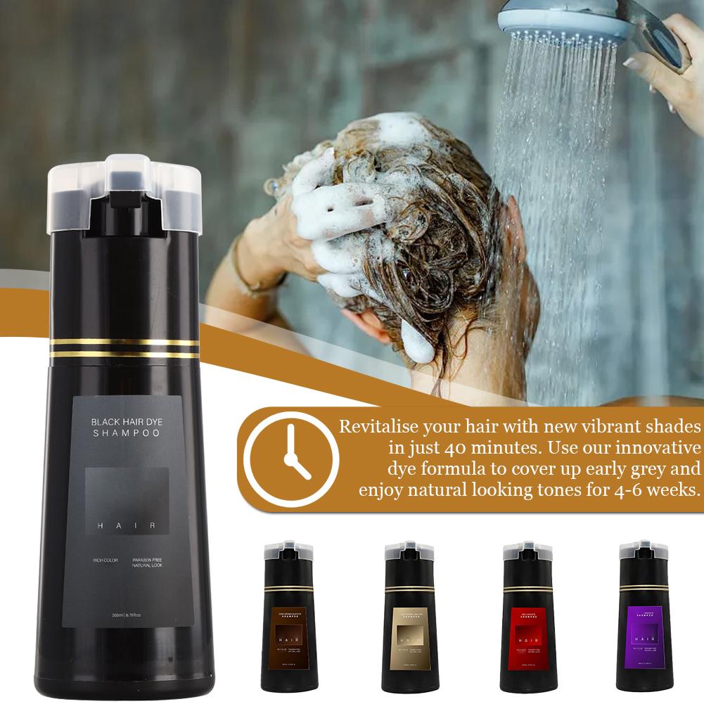 200ml 10분 빠른 염색 샴푸, 자연스러운 새치 커 - Hair Spray Color 리뷰 및 가격