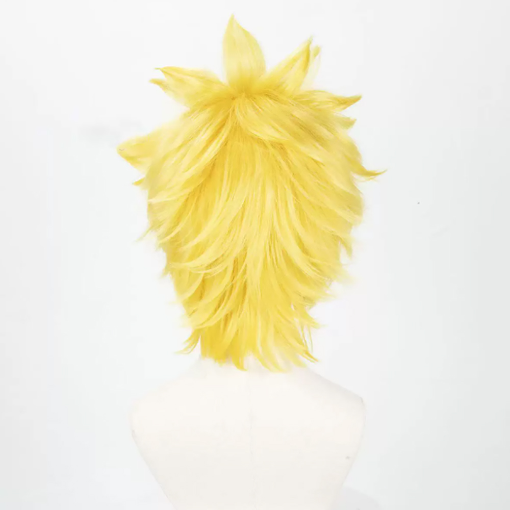 합성 머리 가발 우즈마키 코스프레 가발 노란색 곱슬머리 - Wig Fiber Net 리뷰 및 가격